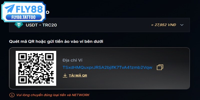 Nạp tiền FLY88 với quy trình hướng dẫn tối giản được đánh giá cao